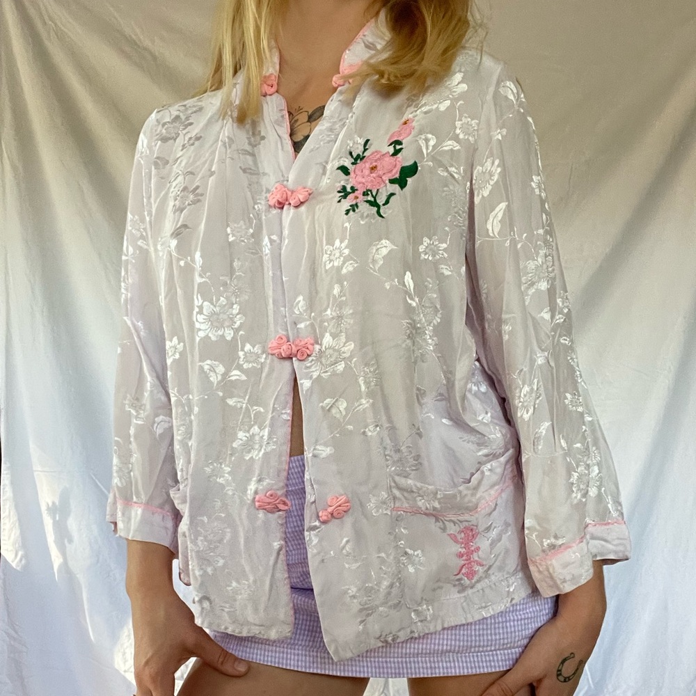 Chinese silk kimono